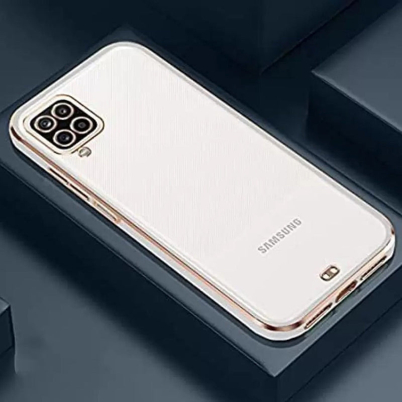 Galaxy F62 Electroplating Ultra Clear Shining Case