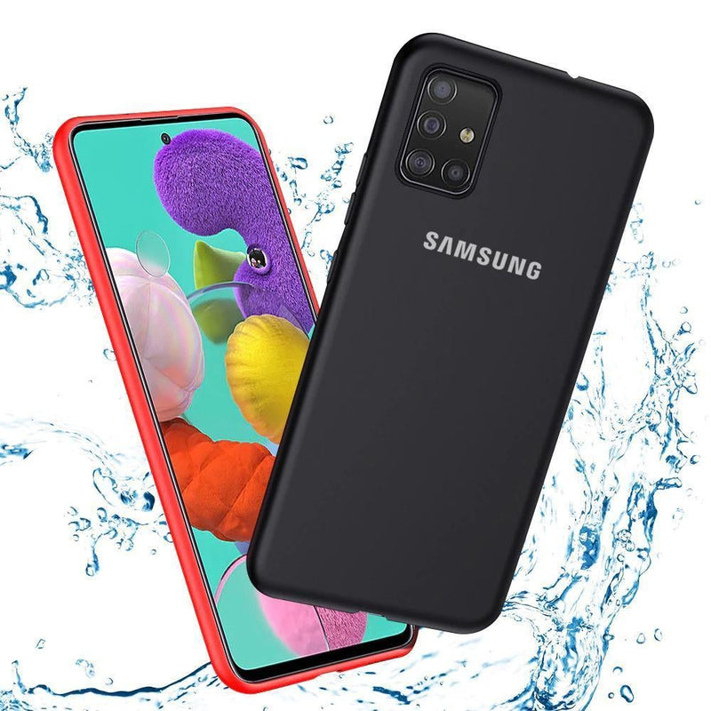 Galaxy M51 Liquid Silicone Logo Case