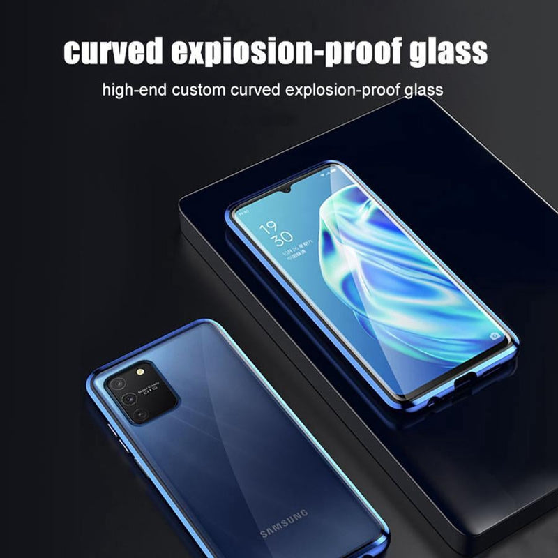 Galaxy S10 Series (Front+Back) Magnetic Glass Case