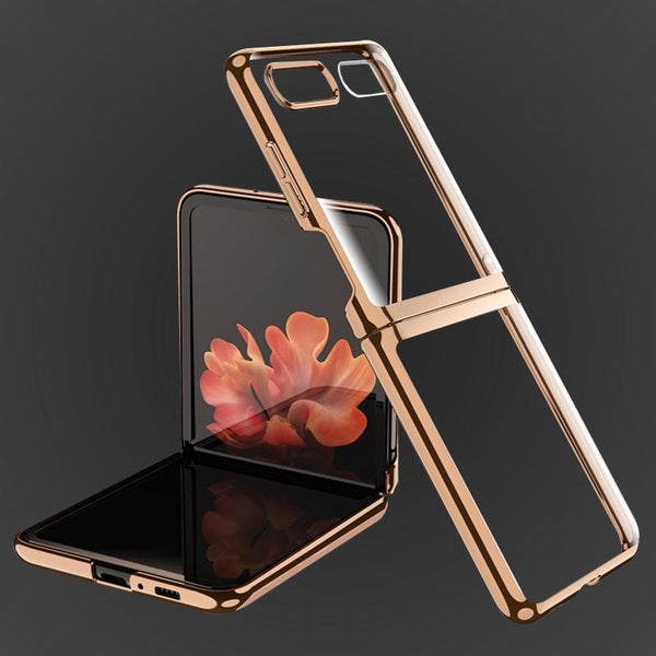 Galaxy Z Flip Shockproof TPU Transparent Case