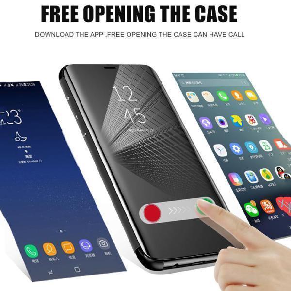 Galaxy Note 10 Lite Mirror Clear View Flip Case [Non Sensor Working]