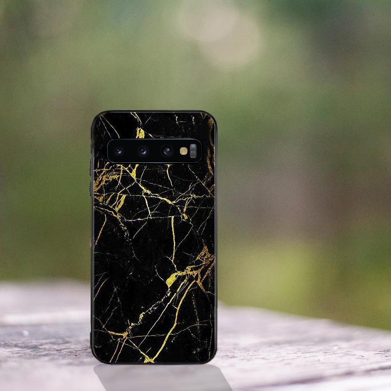 Galaxy S10 Classic Nature Elemental Textured Marble Case