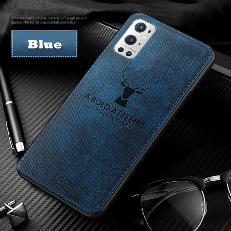 OnePlus 9R Deer Pattern Inspirational Soft Case