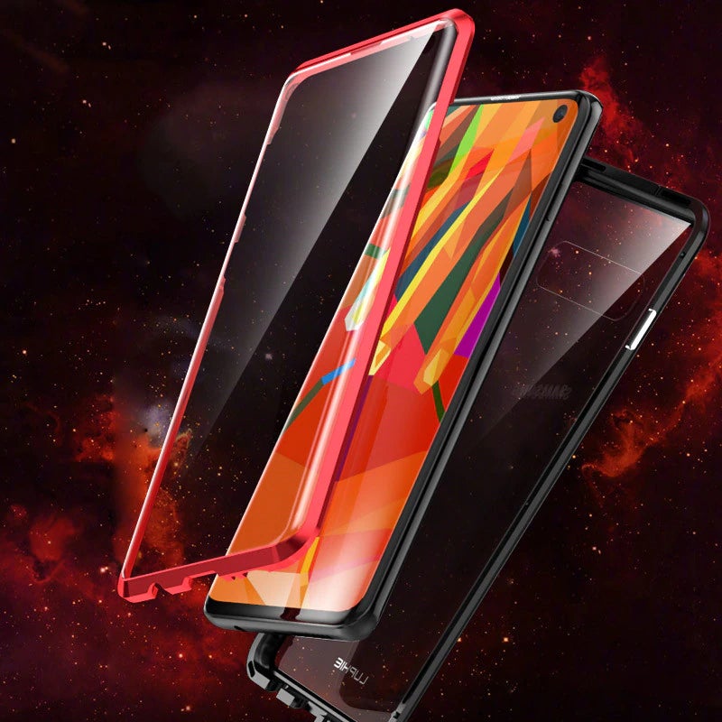 Galaxy S10 Series (Front+Back) Magnetic Glass Case