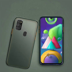 Galaxy M21 Luxury Shockproof Matte Finish Case