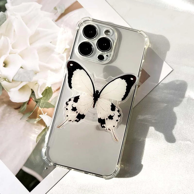 Acrylic Butterfly Phone case with gripper