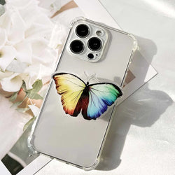 Acrylic Butterfly Phone case with gripper