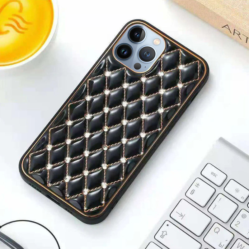 Luxury Rhinestone Electroplating Case