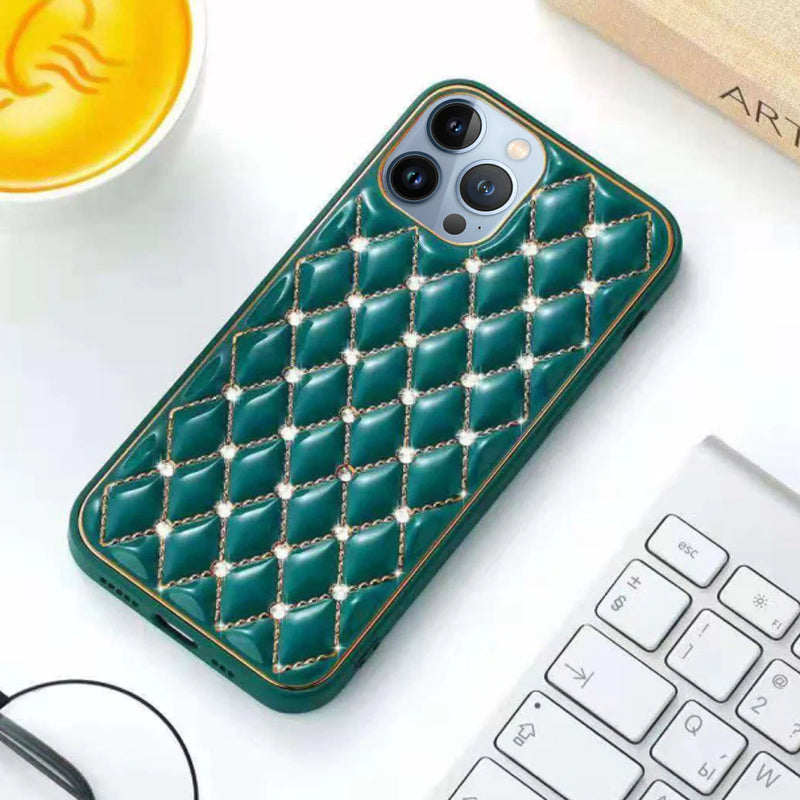 Luxury Rhinestone Electroplating Case