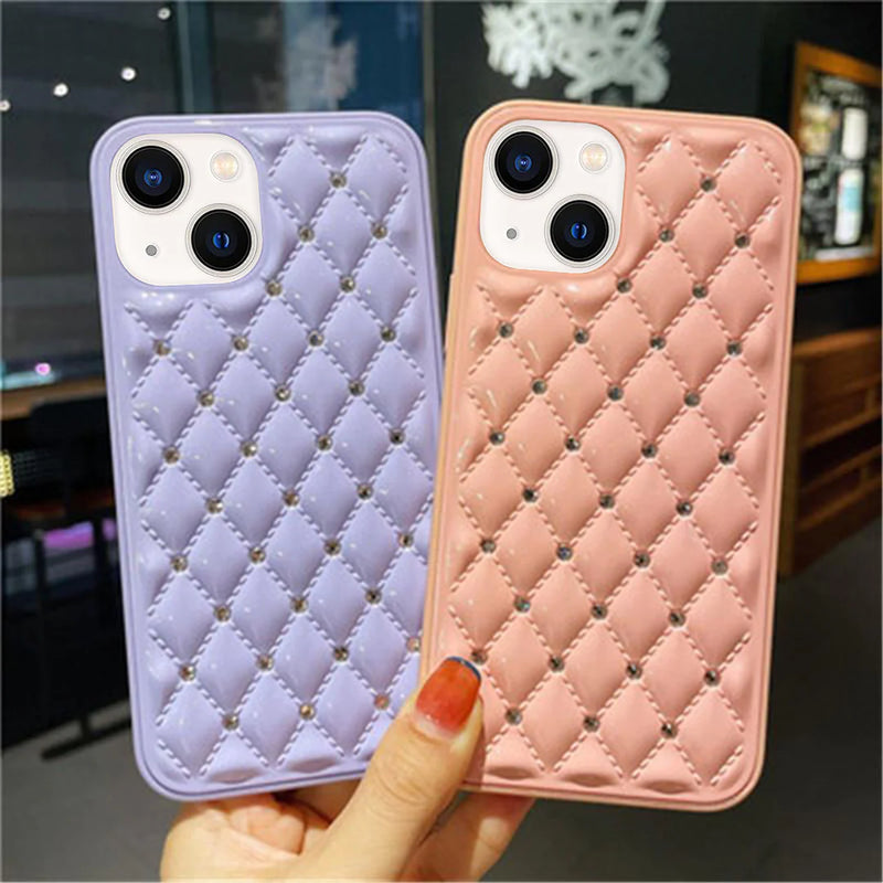 Luxury Rhinestone Electroplating Case