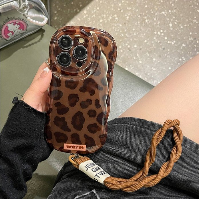 Glamorous Safari Nights Leopard Print Case