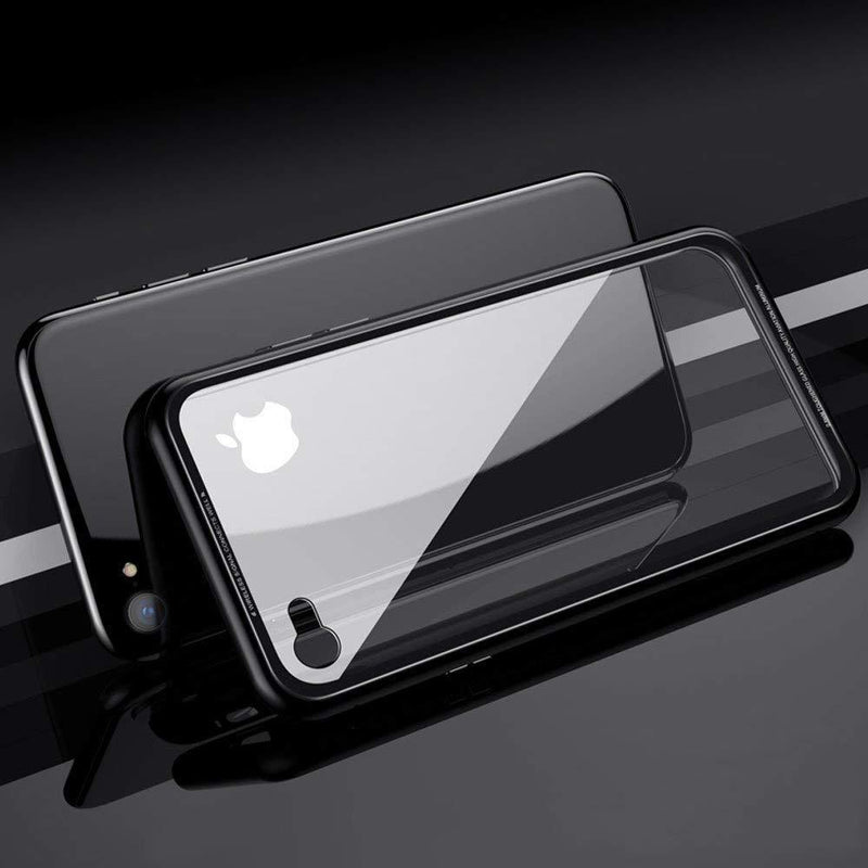 New Electronic Auto-Fit Magnetic Glass Case for iPhone 6/7/8