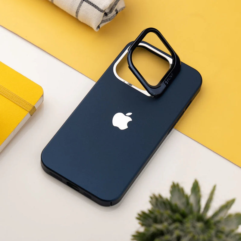 iPhone Luxury Frosted Matte Case With Camera Protection