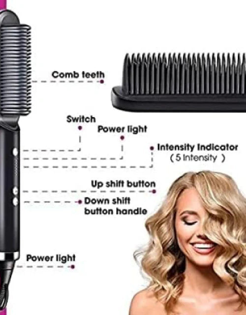 SUPERSQUAD Hair Straightener Brush