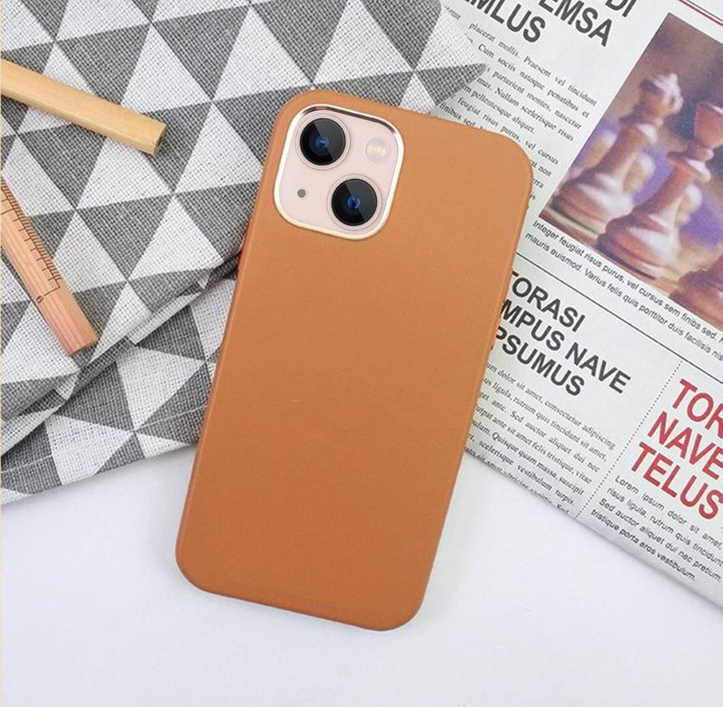 iPhone 13 Luxury Genuine Leather Case