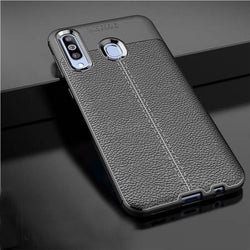 Galaxy M30 Auto Focus Leather Texture Case