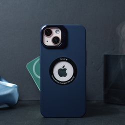 Luxury Camera Protector Stand Case With Logo Cut  - iPhone