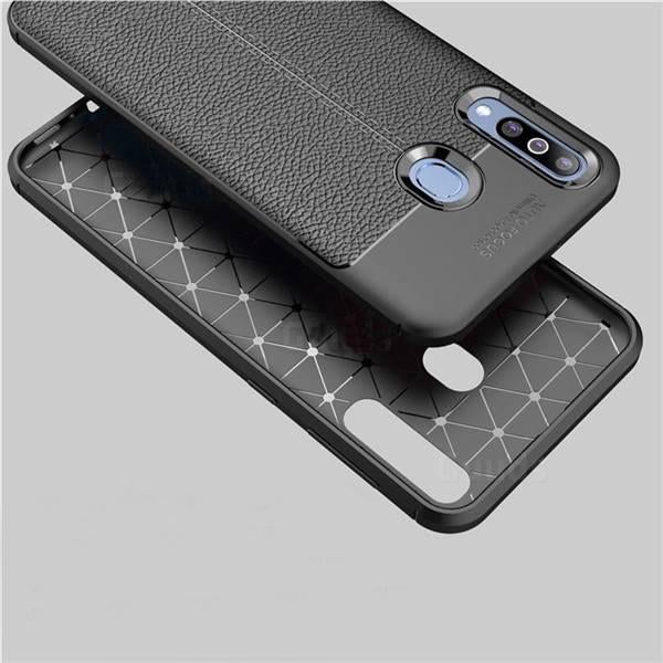 Galaxy M30 Auto Focus Leather Texture Case