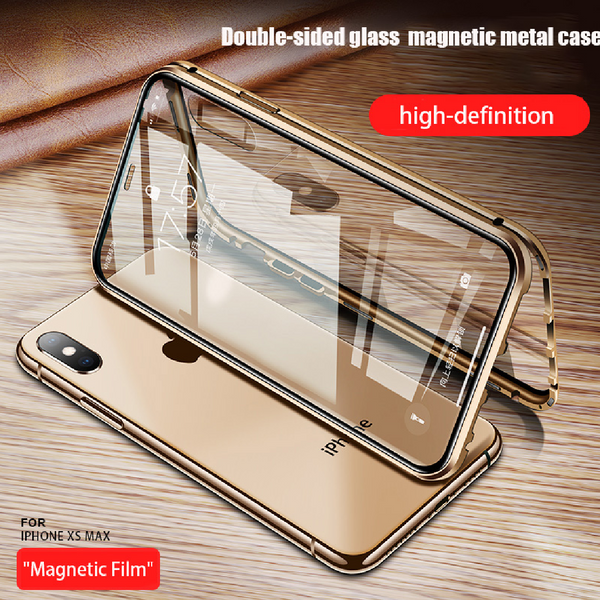 iPhone XR (Front+Back) Protection Magnetic Fit Case