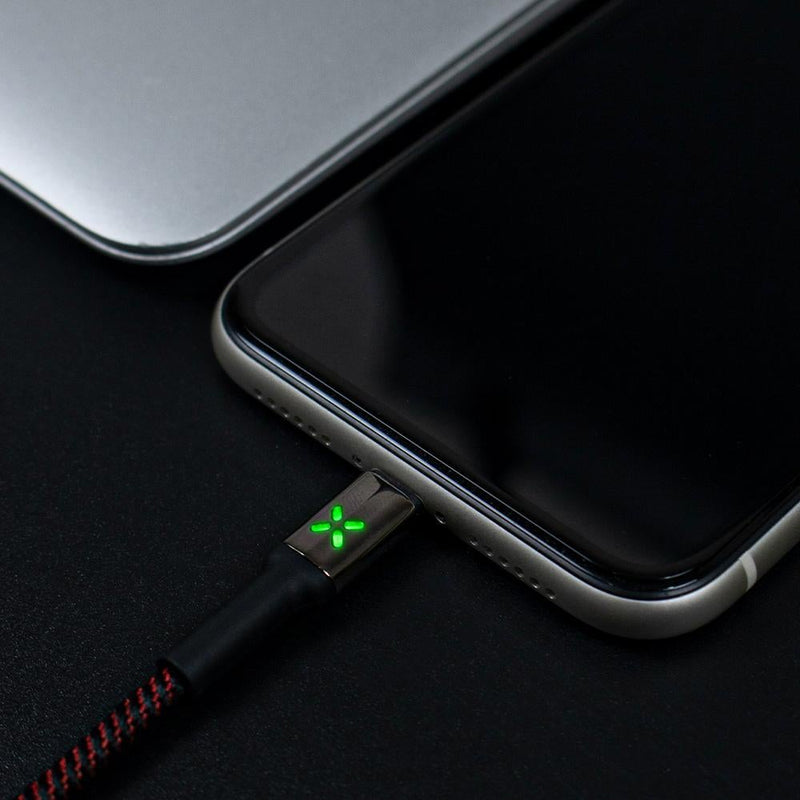 Million Cases Auto Disconnect Fast Charging Braided Lightning Cable