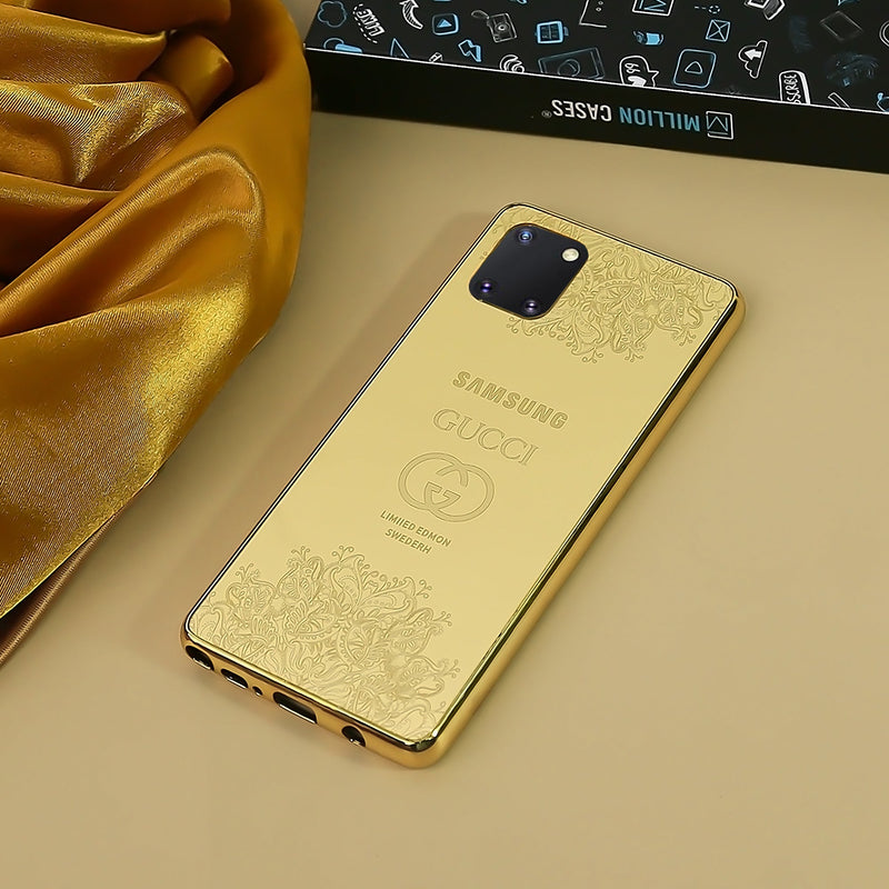 Galaxy Note Series Crafted Gold Luxurious Camera Protective Case