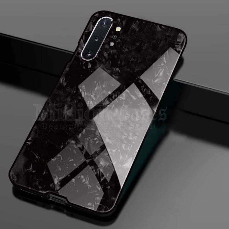 Galaxy Note 10 Plus Dream Shell Series Textured Marble Case