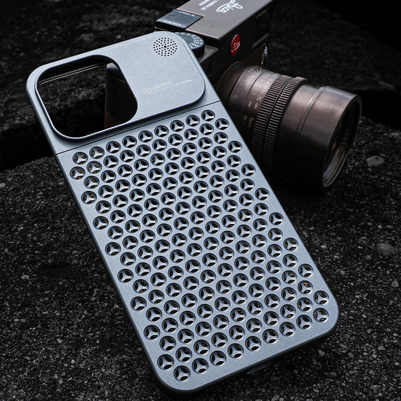 Aero Mesh ® iPhone 15 Series Metallic Hybrid Case - iPhone