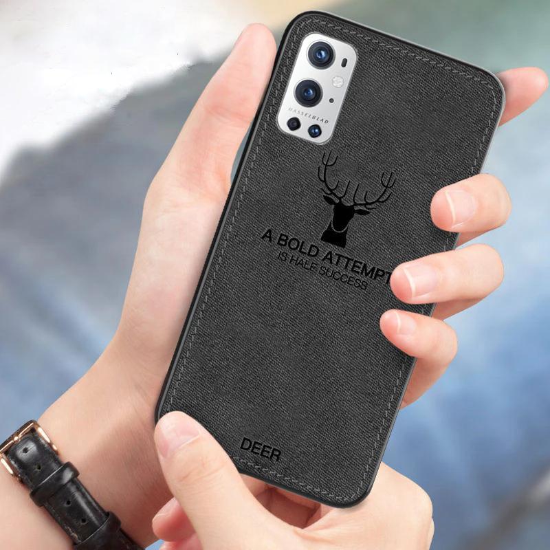 OnePlus 9R Deer Pattern Inspirational Soft Case