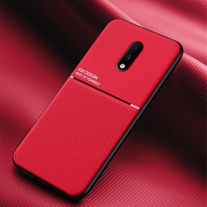 OnePlus 7 Carbon Fiber Twill Pattern Soft TPU Case