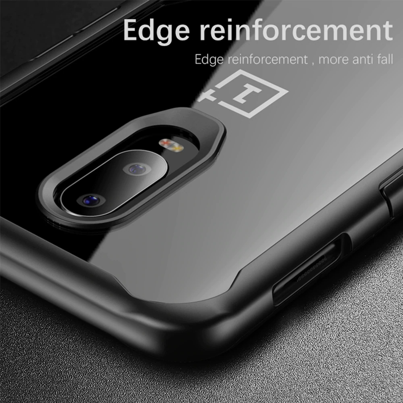 OnePlus 6T Transparent Soft TPU Protective Case