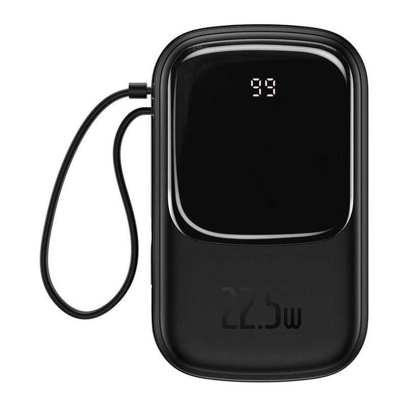 Qpow™ 10000mAh Power Bank with Lightning Cable