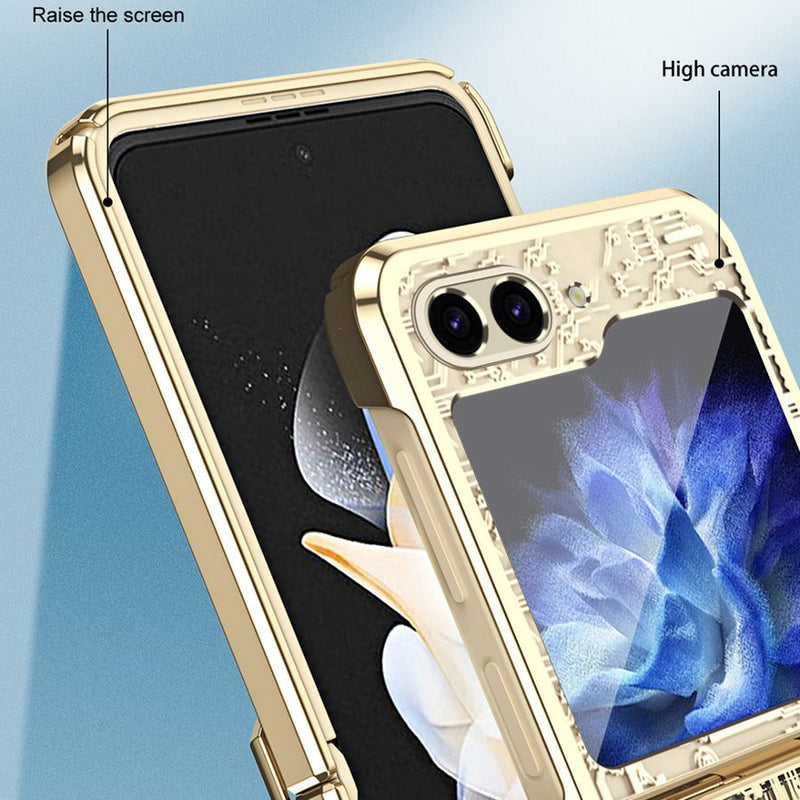 Galaxy Z Flip5 Mechanical Integrated Electroplating Case