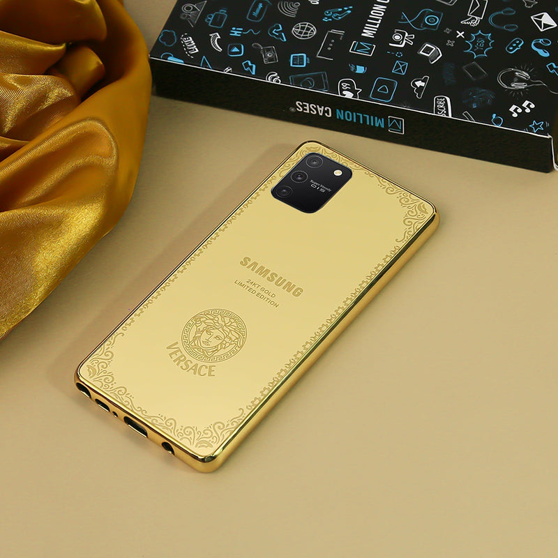 Galaxy S Series Luxurious Crafted Gold Camera Protective Case