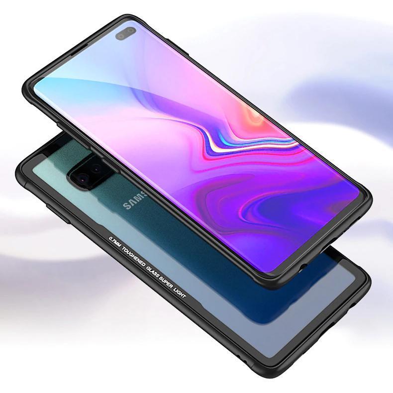 Galaxy S10 Plus Glassium Protective Series Case