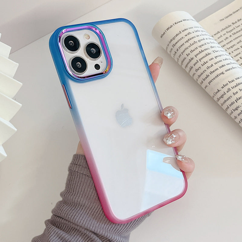 iPhone 13 Series Gradient Glass Camera Protection Case