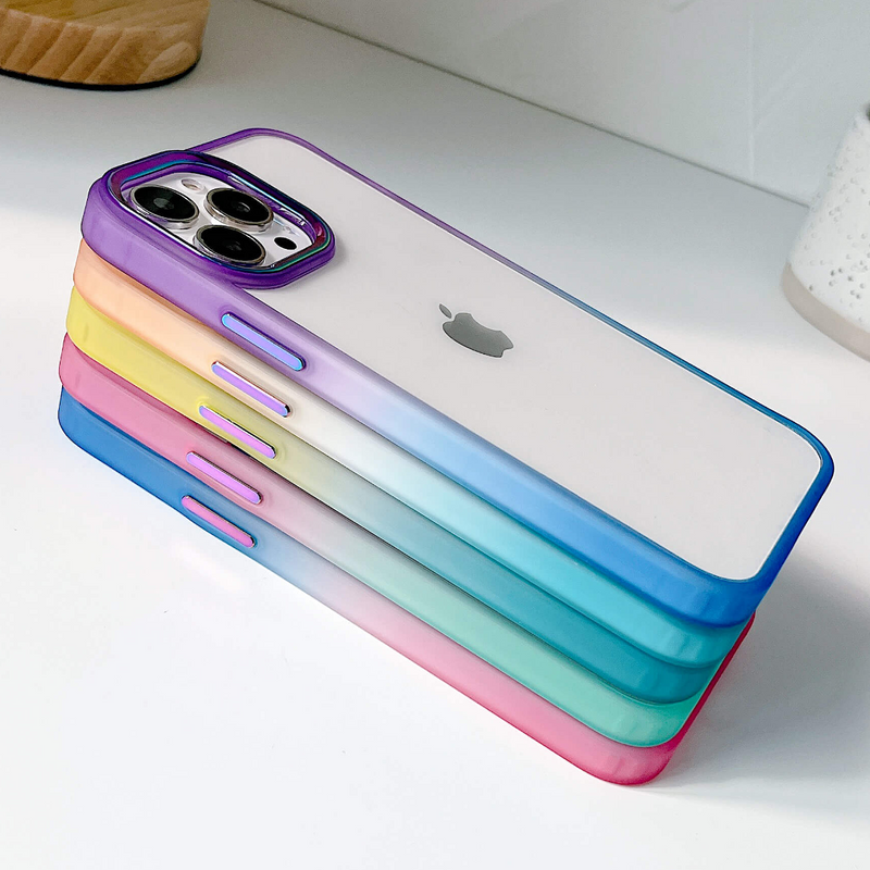 Gradient Glass Camera Protection Case - iPhone