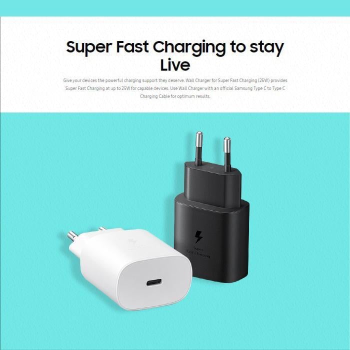 Samsung ® Type C to Type C 25W Travel Adapter