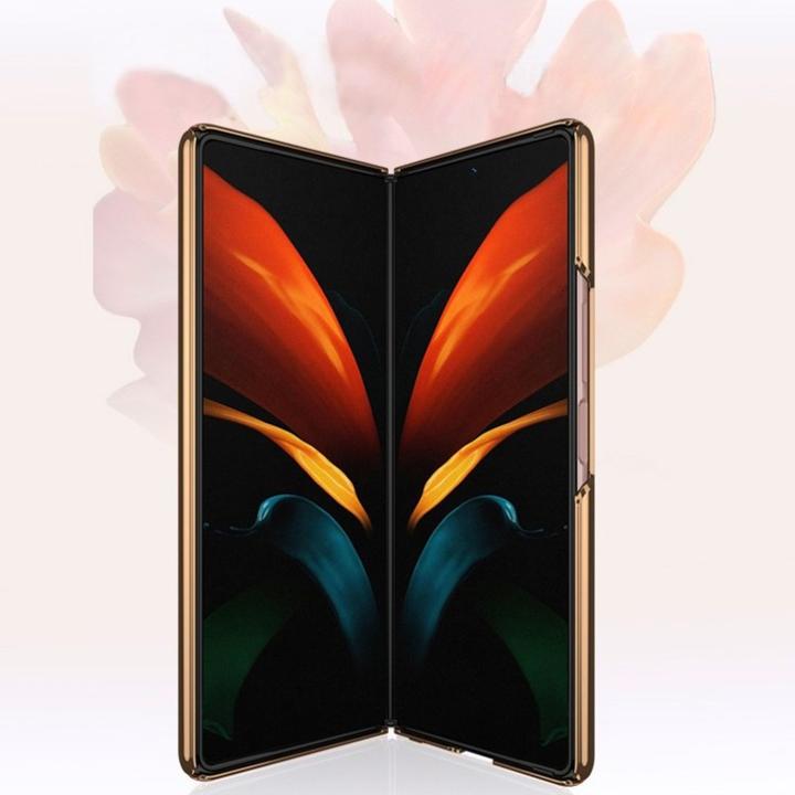 Galaxy Z Fold2 Folding Plating Pattern Glass Case