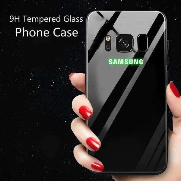 Galaxy S8 Radium Glow Light Illuminated Logo 3D Case