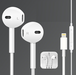 iPhone White Lightning Digital Earphones