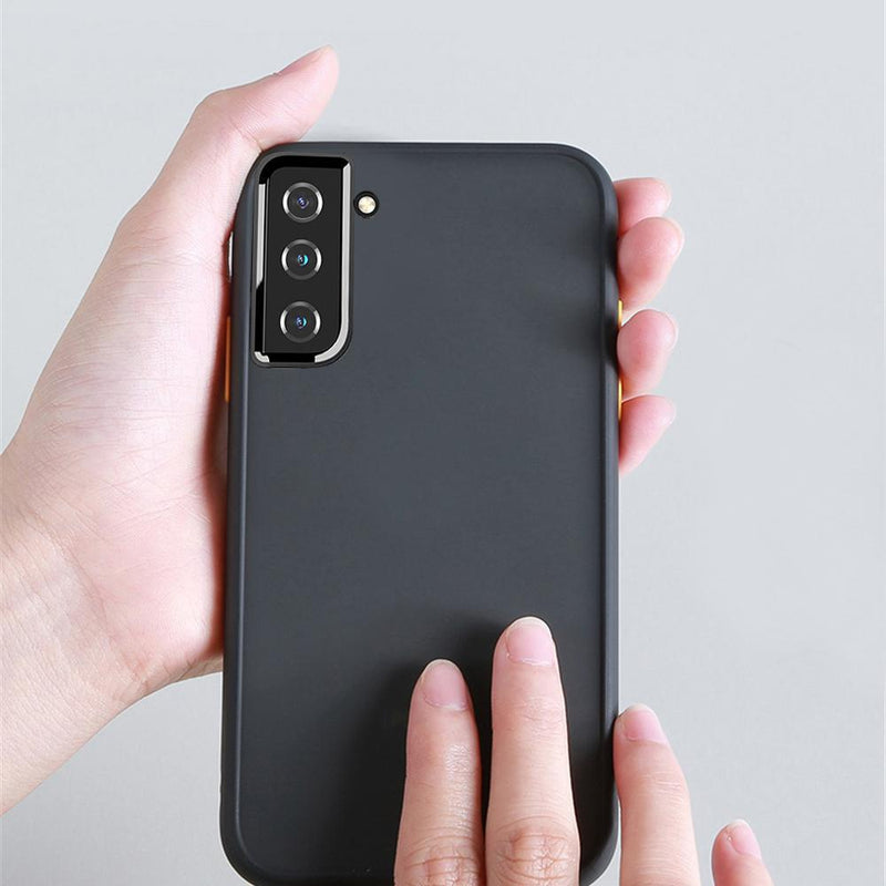 Luxury Shockproof Matte Finish Case - Samsung