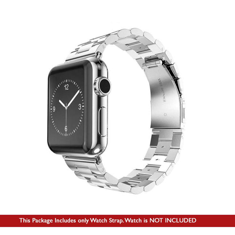 Stainless Steel Band For iWatch Silver 42mm (WATCH NOT INCLUDED)