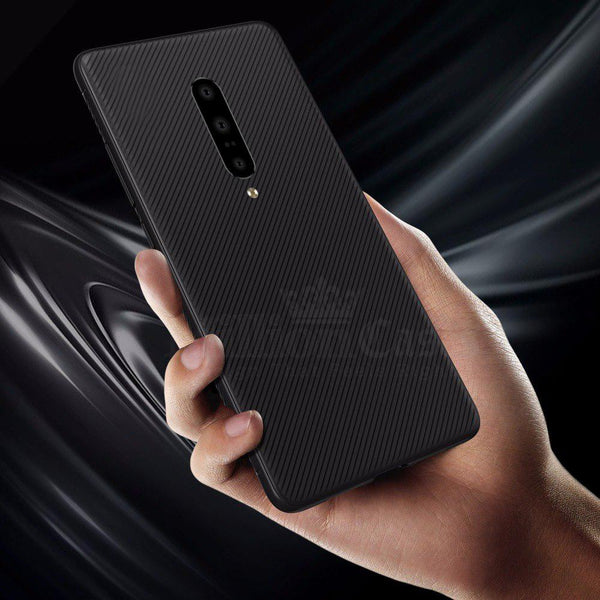 OnePlus 7 Pro Twill Design Shockproof TPU Case