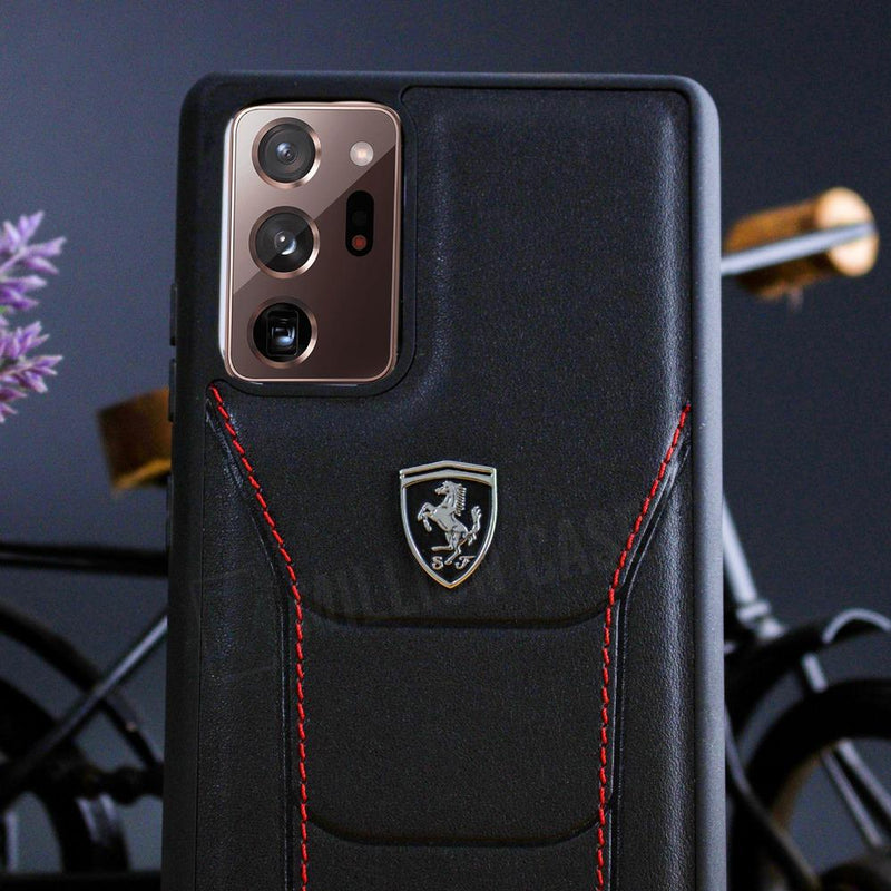 Ferrari ® Galaxy S20 Plus Genuine Leather Crafted Limited Edition Case