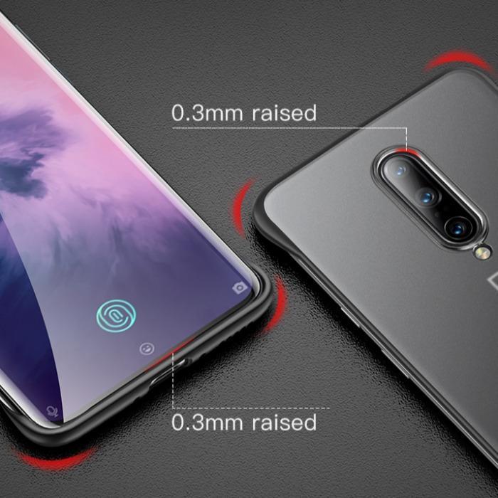 OnePlus 7 Pro Luxury Frameless Transparent Case