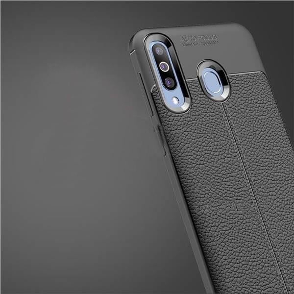 Galaxy M30 Auto Focus Leather Texture Case