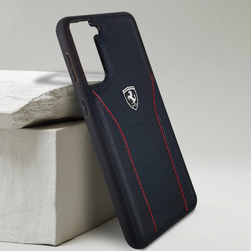 Ferrari ® Galaxy S22 Plus Genuine Leather Crafted Limited Edition Case