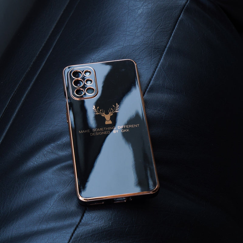 OnePlus 9R Deer Electroplating Glass Case