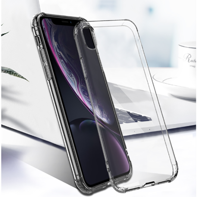 MK ® iPhone XR King Kong Anti Shock TPU Transparent Case