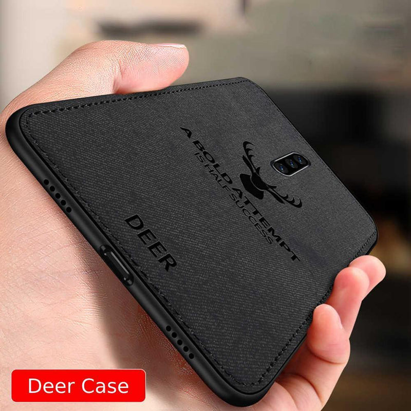 OnePlus 7T Pro (2 in 1 Combo) Deer Case+ Earphones